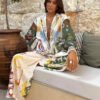 Misco Summer Holiday Abstract Coord Set
